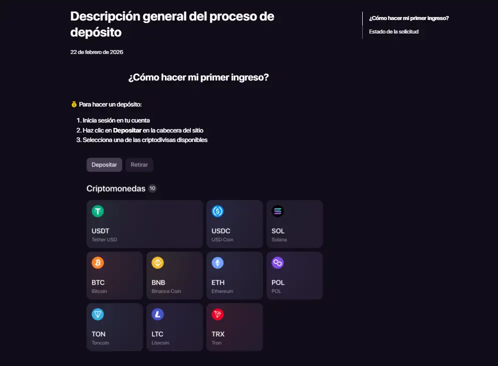 Ayuda oficial de CHEXX con los pasos para retirar fondos